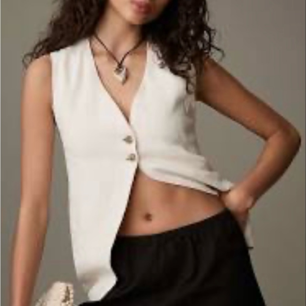 Anthropologie Black High-Waist Shorts